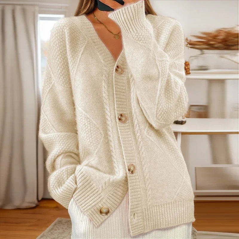 Cable Cardigan