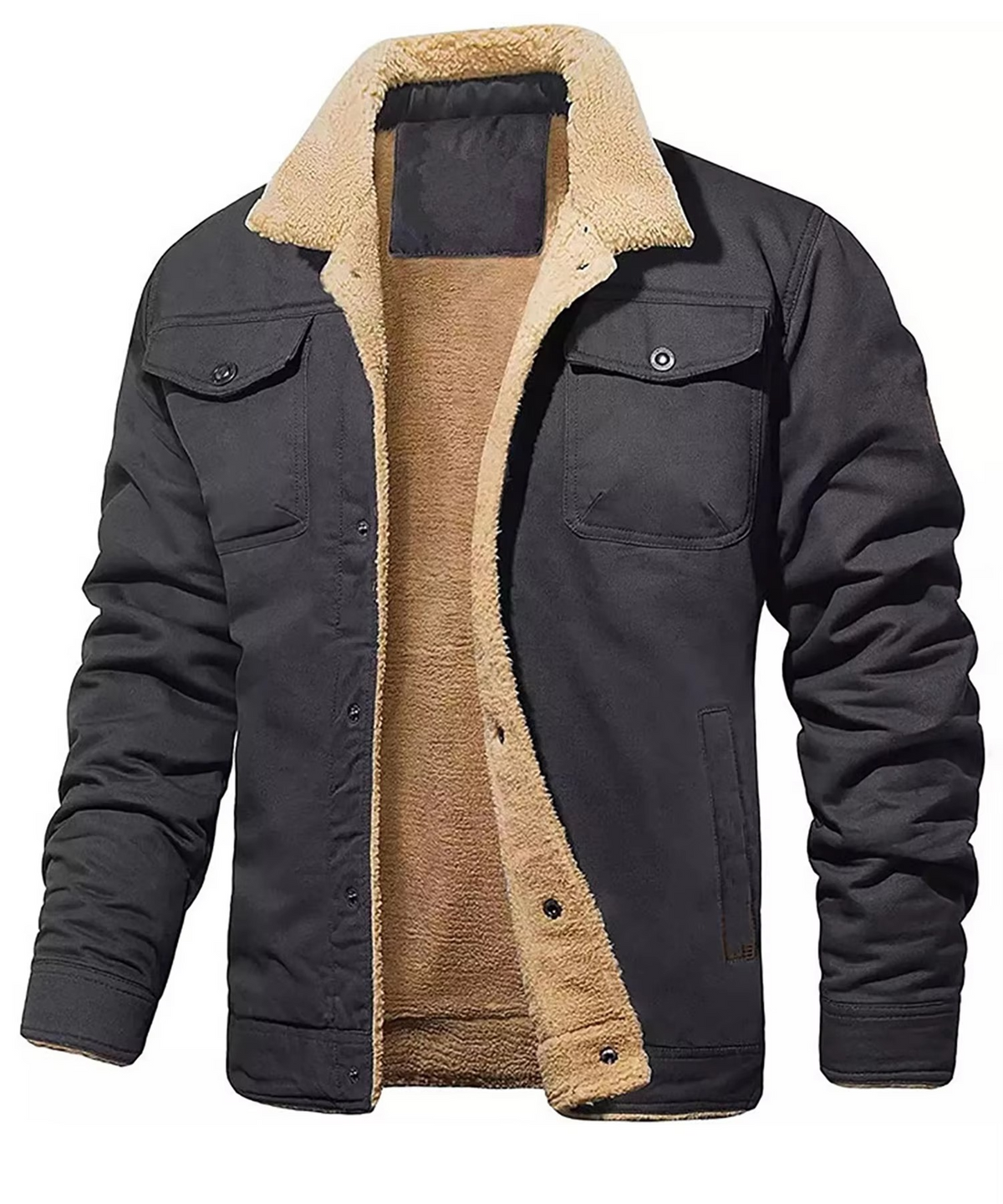 Orsenvi Men's Winter Fleece Lined Jacket