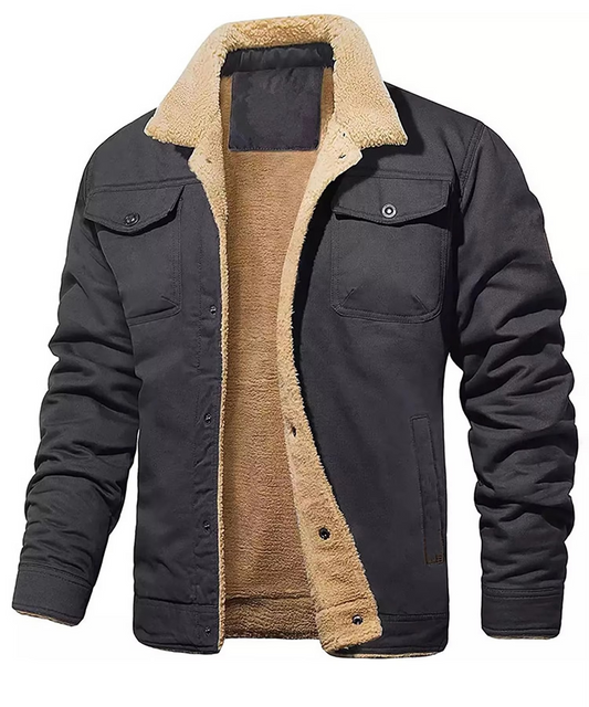 Orsenvi Men's Winter Fleece Lined Jacket