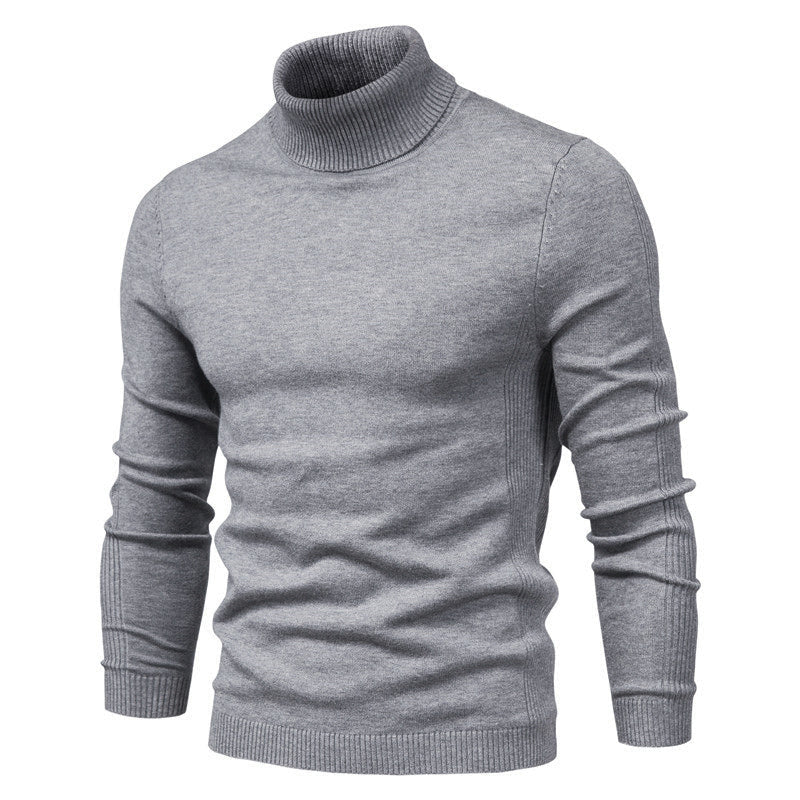 Andrew Warm Knitted High Neck Sweater