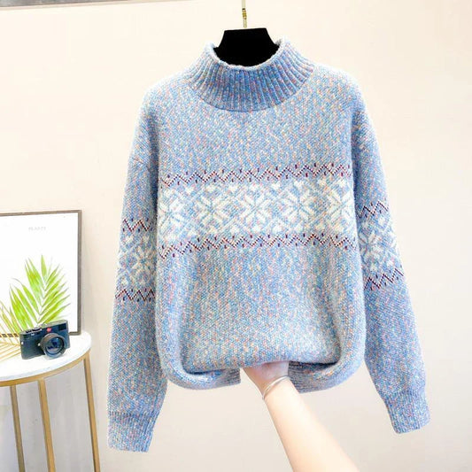 Snowflake Knit Sweater