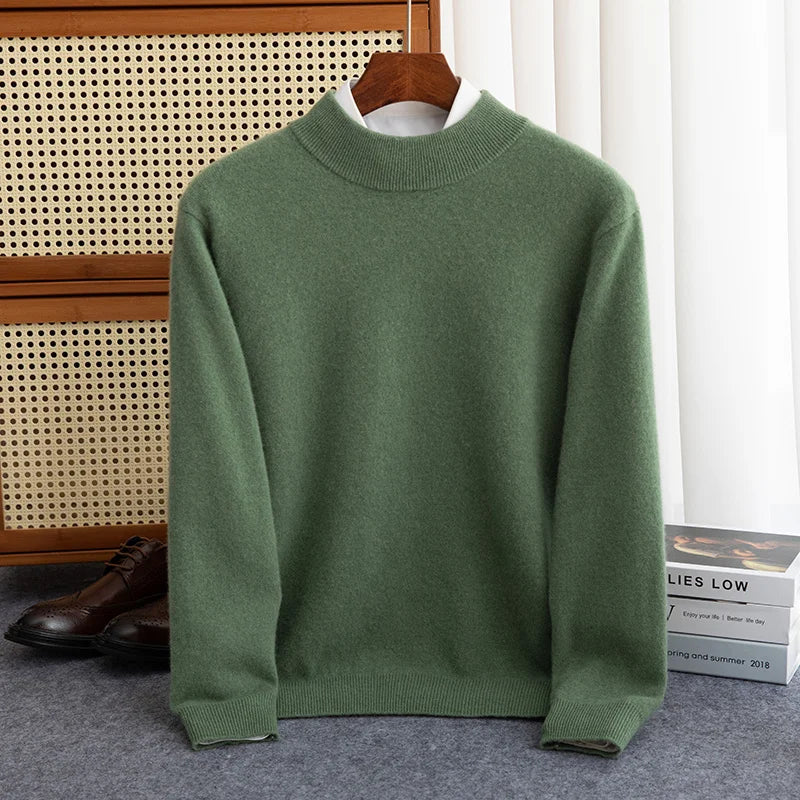 Orsenvi Men's Princeton 100 Percent Wool Sweater