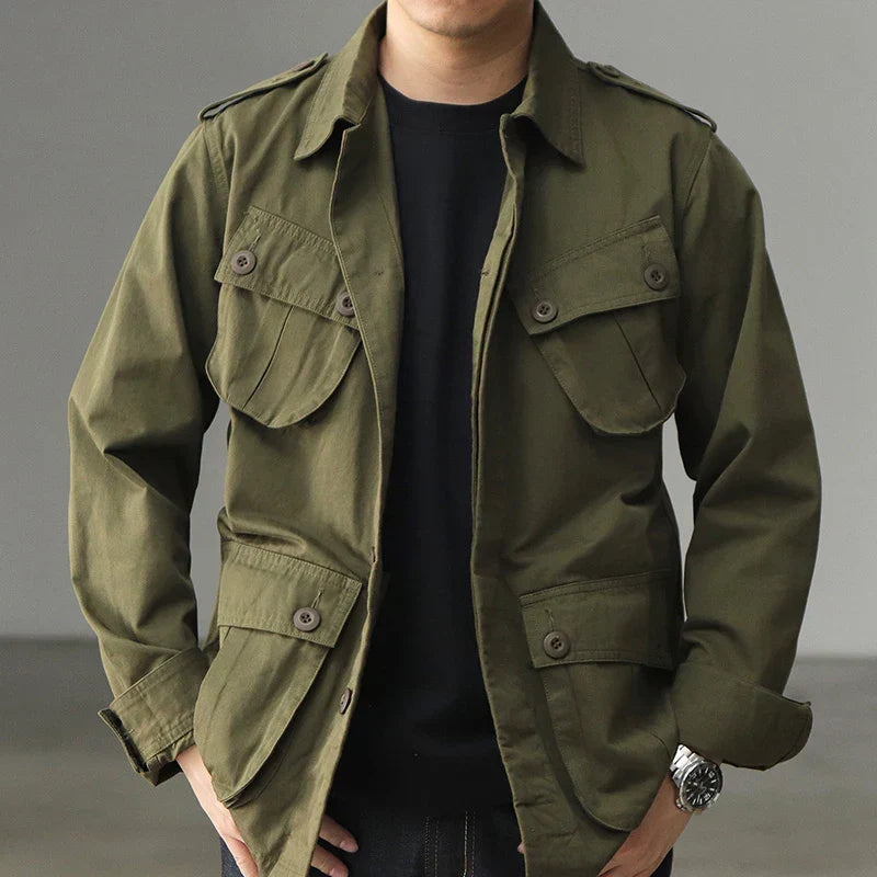 Orsenvi Men's Commando M43 Vintage Field Jacket