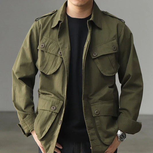Orsenvi Men's Commando M43 Vintage Field Jacket