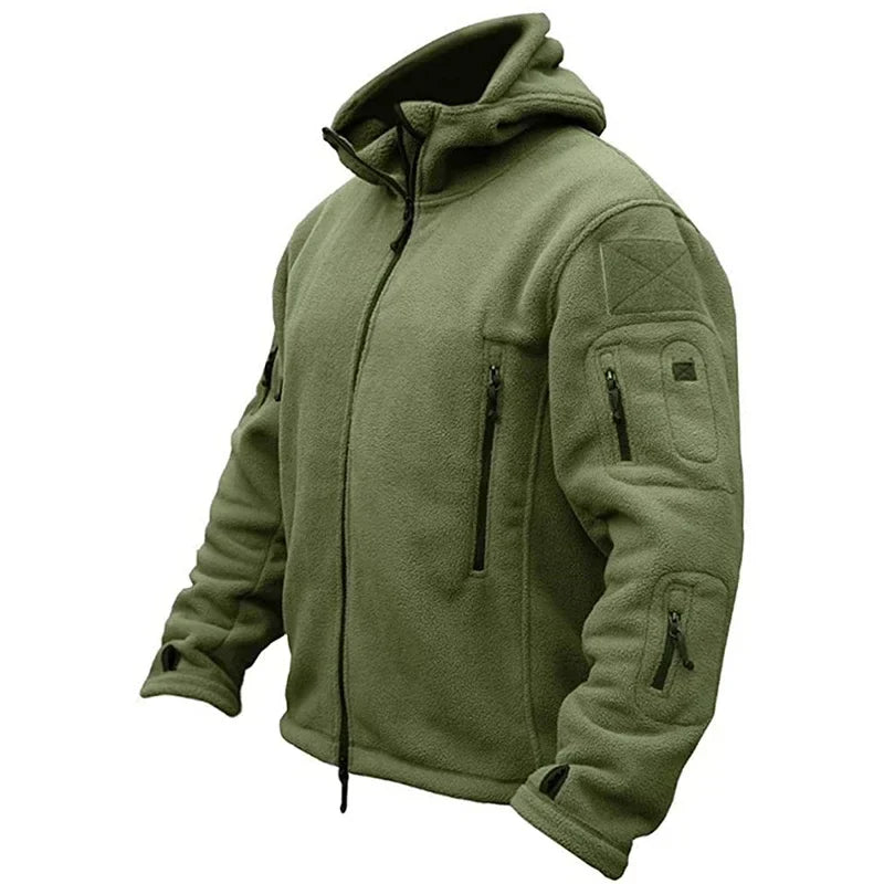 Orsenvi Men's Tactical Thermal Fleece Jacket