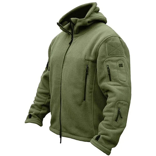 Orsenvi Men's Tactical Thermal Fleece Jacket