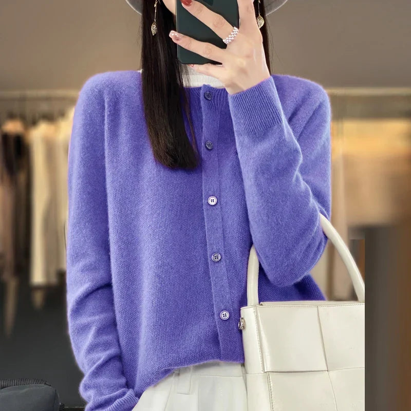 Buttoned Cardigan