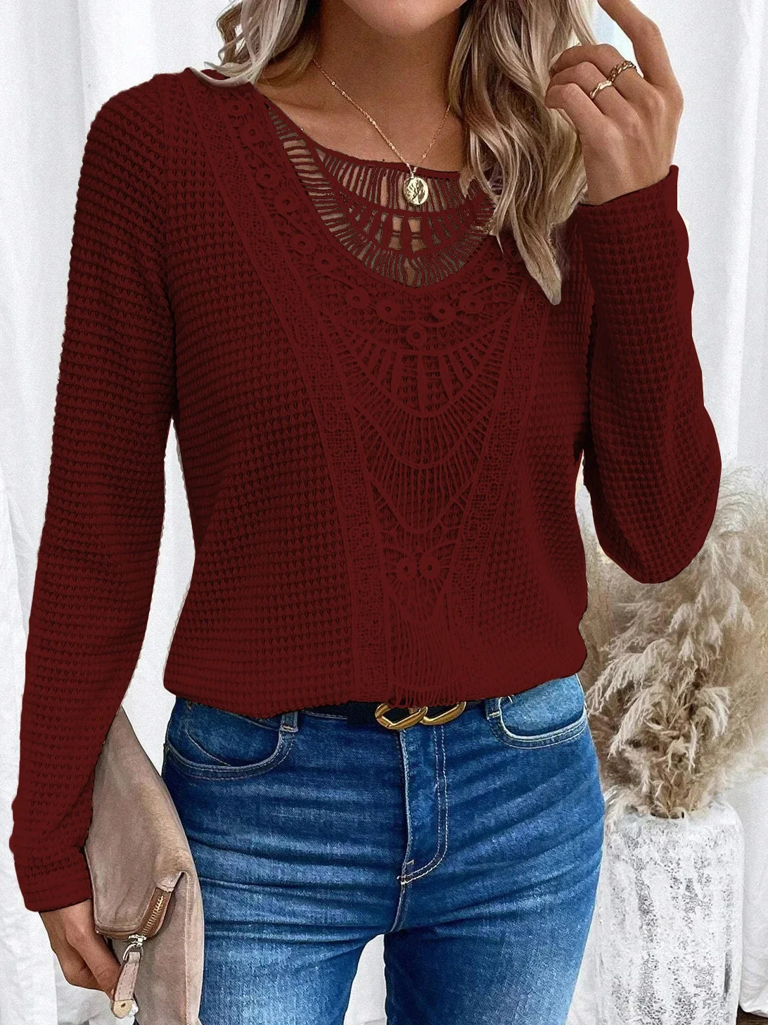 Rosabelle Classic Jumper timeless silhouette soft breathable knit versatile everyday sophistication