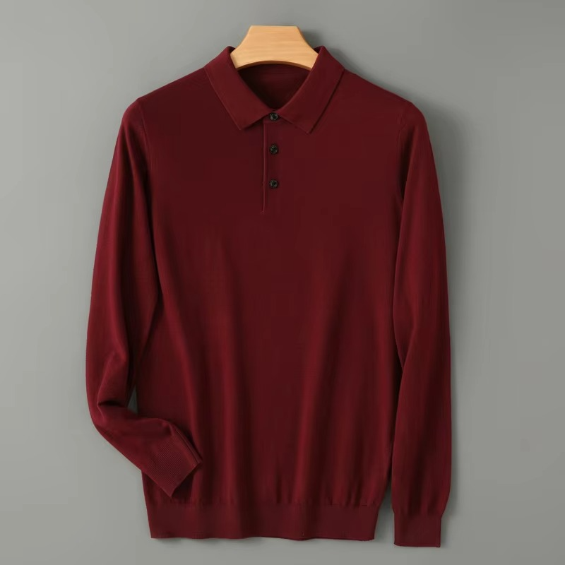Orsenvi Men's Merino Wool Pullover Sweater