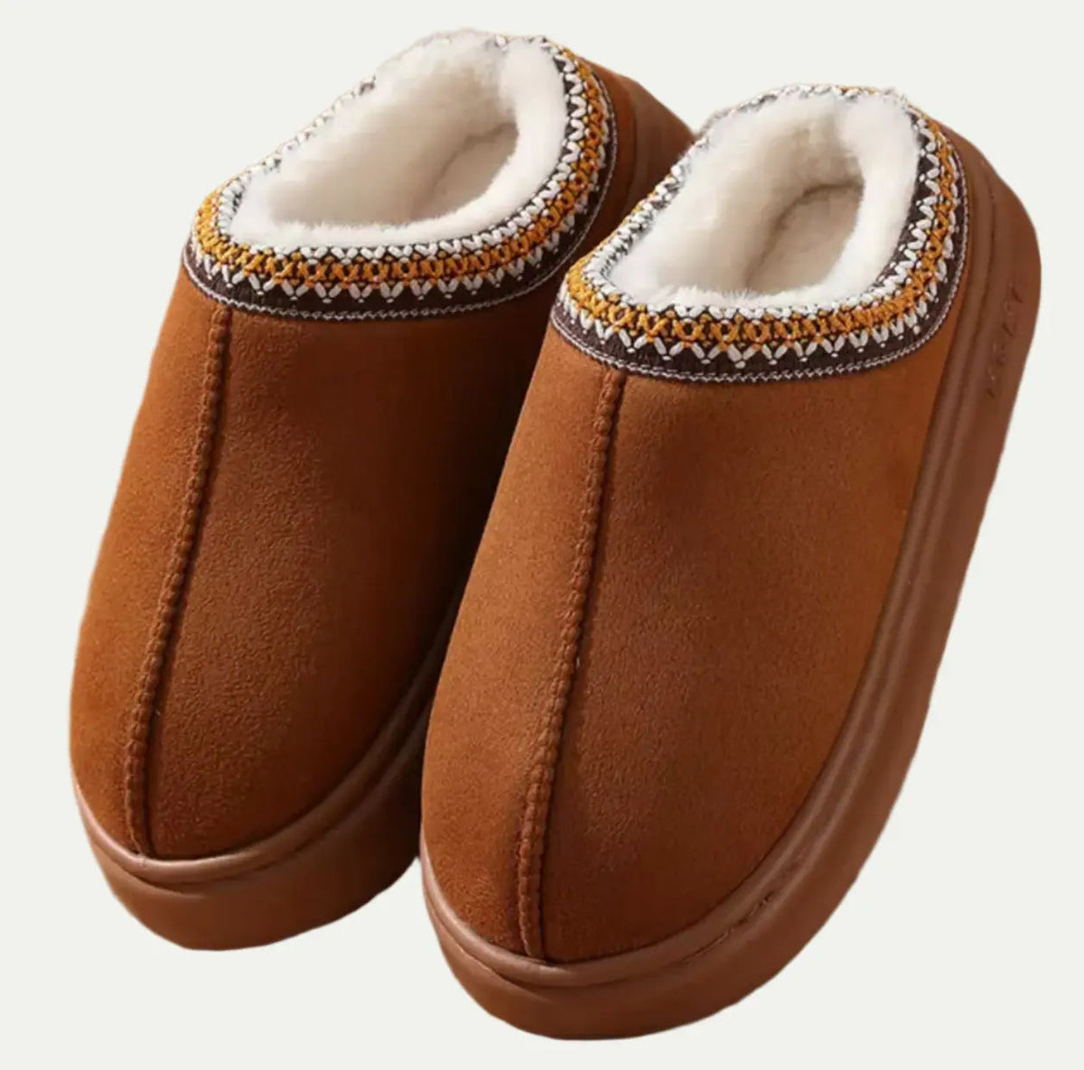 Faux Sheepskin Slippers for Women – Cozy & Elegant Comfort