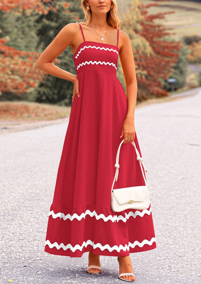 Light Blue Flowy Maxi Dress - Sleeveless, Casual - photo 29