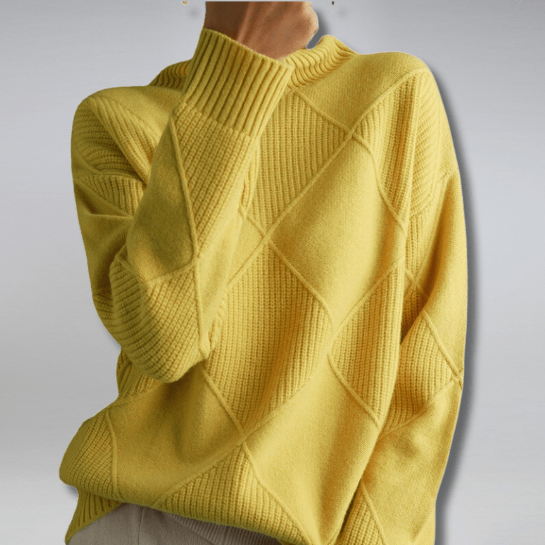 Soft turtleneck sweater