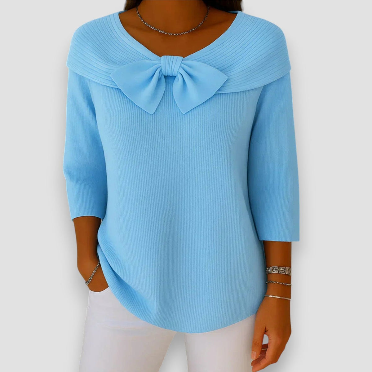 Sweater with Bow