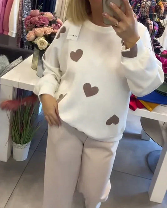 Hearts Sweater