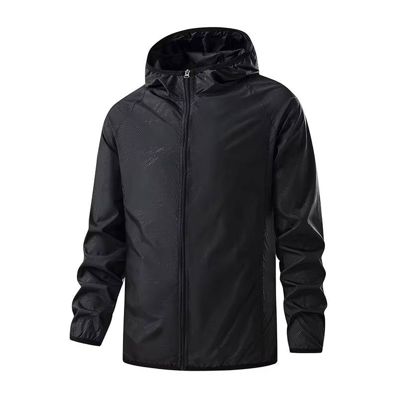 Orsenvi Men's Breathable Waterproof Hooded Jacket