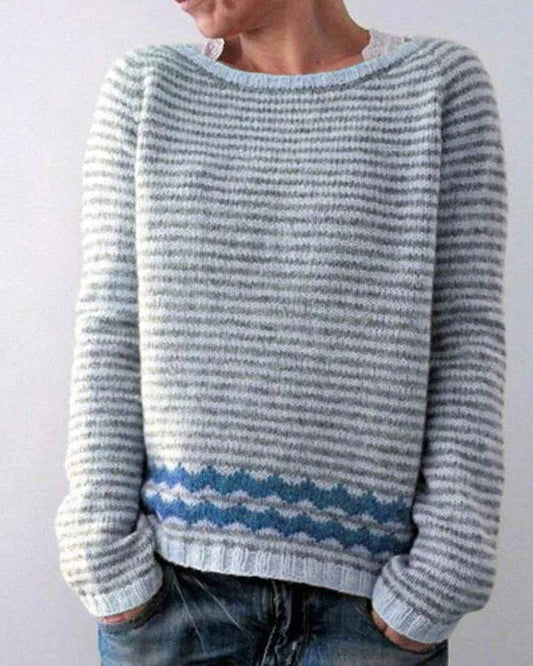 Orsenvi Women's Soft Wool Sweater Nordic Inspired