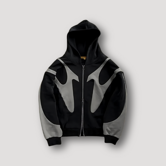 Ben Mens Urban Edge Relaxed Fit Fashion Zip Hoodie