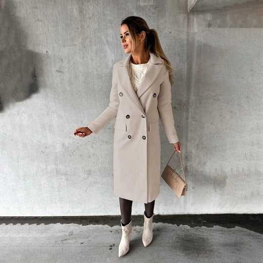 Women's insulated winter coat warm everyday full-body coverage cold weather protection versatile fit