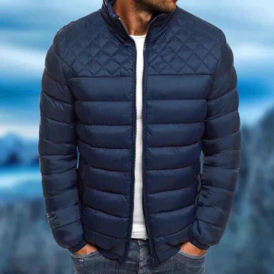 Orsenvi Men's Puffer Jacket Water Resistant Windproof