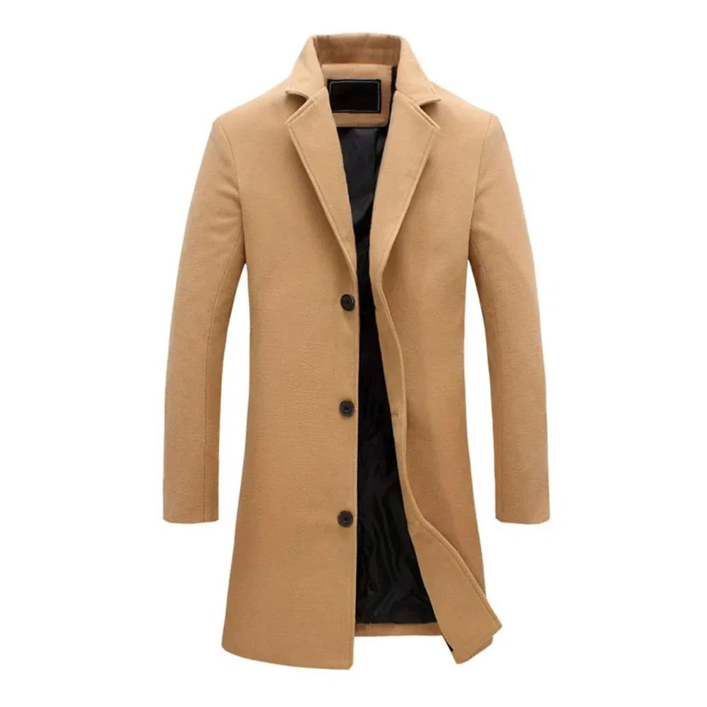 Orsenvi Men's Wool Insulated Coat