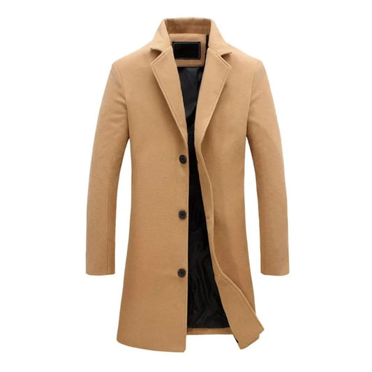 Orsenvi Men's Wool Insulated Coat