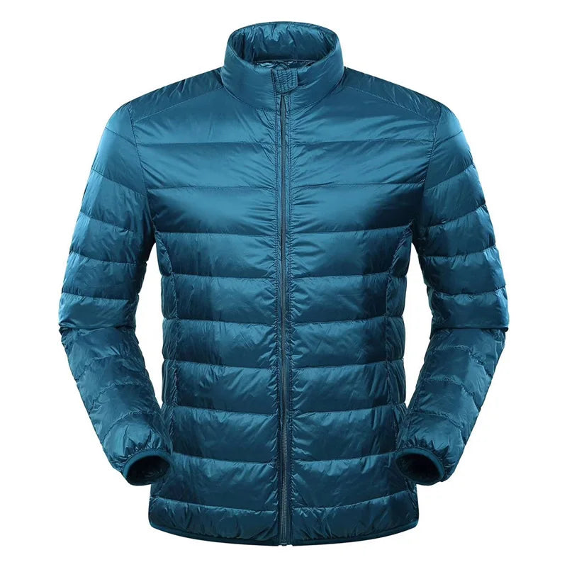 Orsenvi Leon men's ultra-light down jacket windproof full-zip cold weather outdoor casual wear