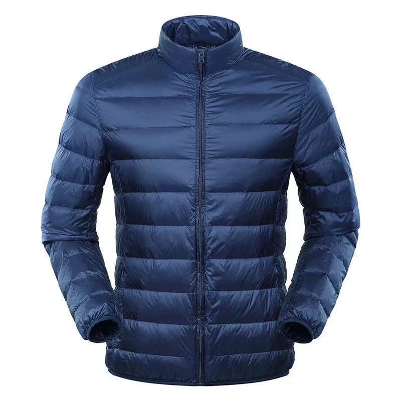 Orsenvi Leon men's ultra-light down jacket windproof full-zip cold weather outdoor casual wear