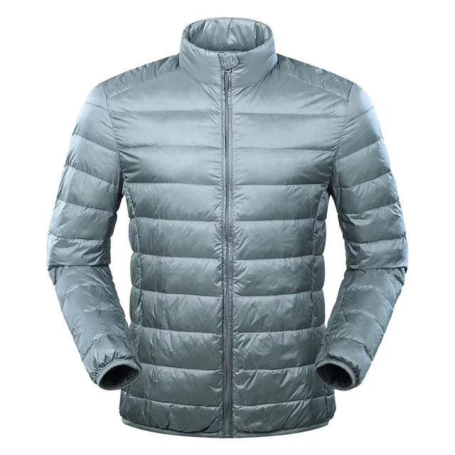 Orsenvi Leon men's ultra-light down jacket windproof full-zip cold weather outdoor casual wear
