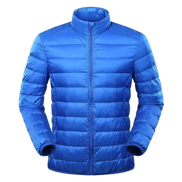 Orsenvi Leon men's ultra-light down jacket windproof full-zip cold weather outdoor casual wear