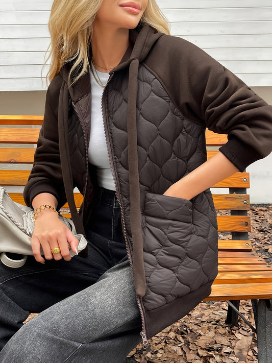 Nordic Quilted Hooded Jacket For Men By Orsenvi