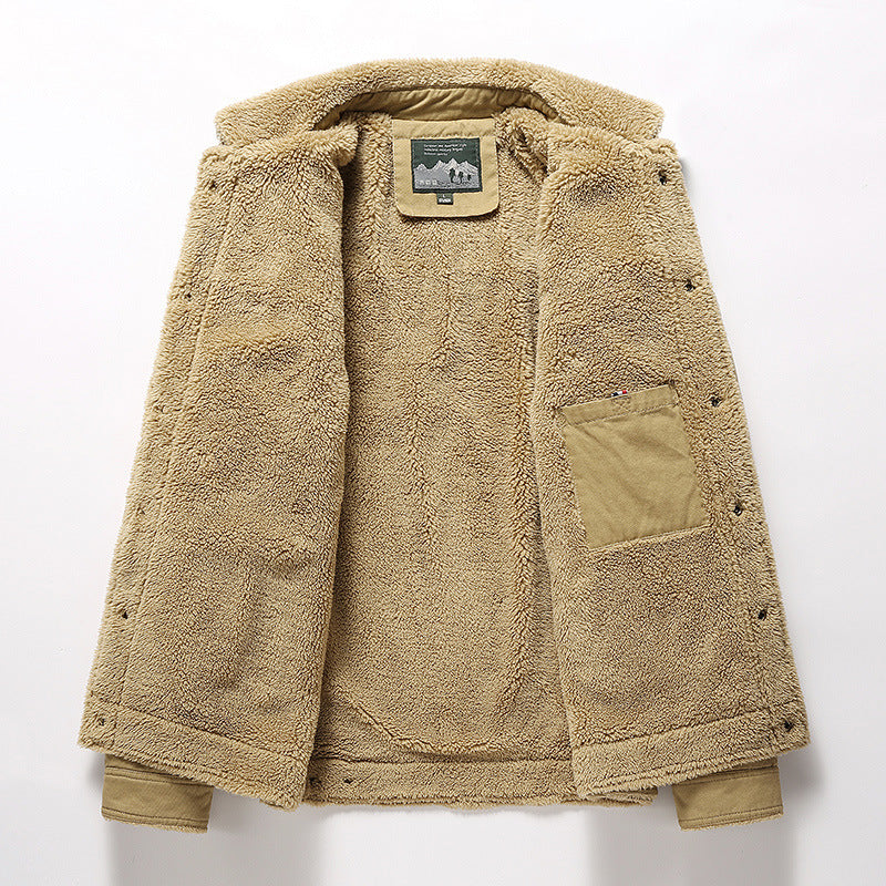 Orsenvi Mason Men's Wool-Lined Winter Jacket