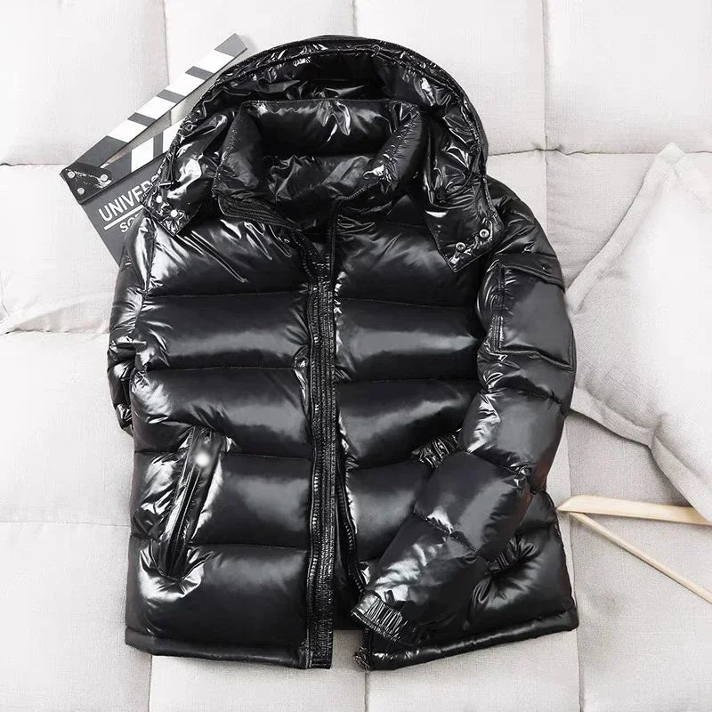 Orsenvi Nathan Men's Shiny Winter Puffer Jacket